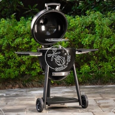 Anglinis lauko grilis Kamado Char-Griller Akorn 14