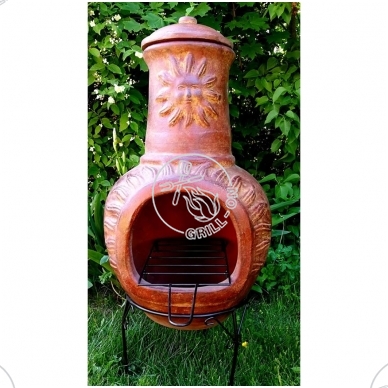 Mexican Chimenea lauko židinys - krosnis didelis 2