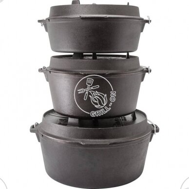 Petromax ketaus katiliukas be kojų Dutch Oven FT12T, 10,8 l 3