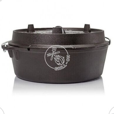 Petromax ketaus katiliukas be kojų Dutch Oven FT12T, 10,8 l 4